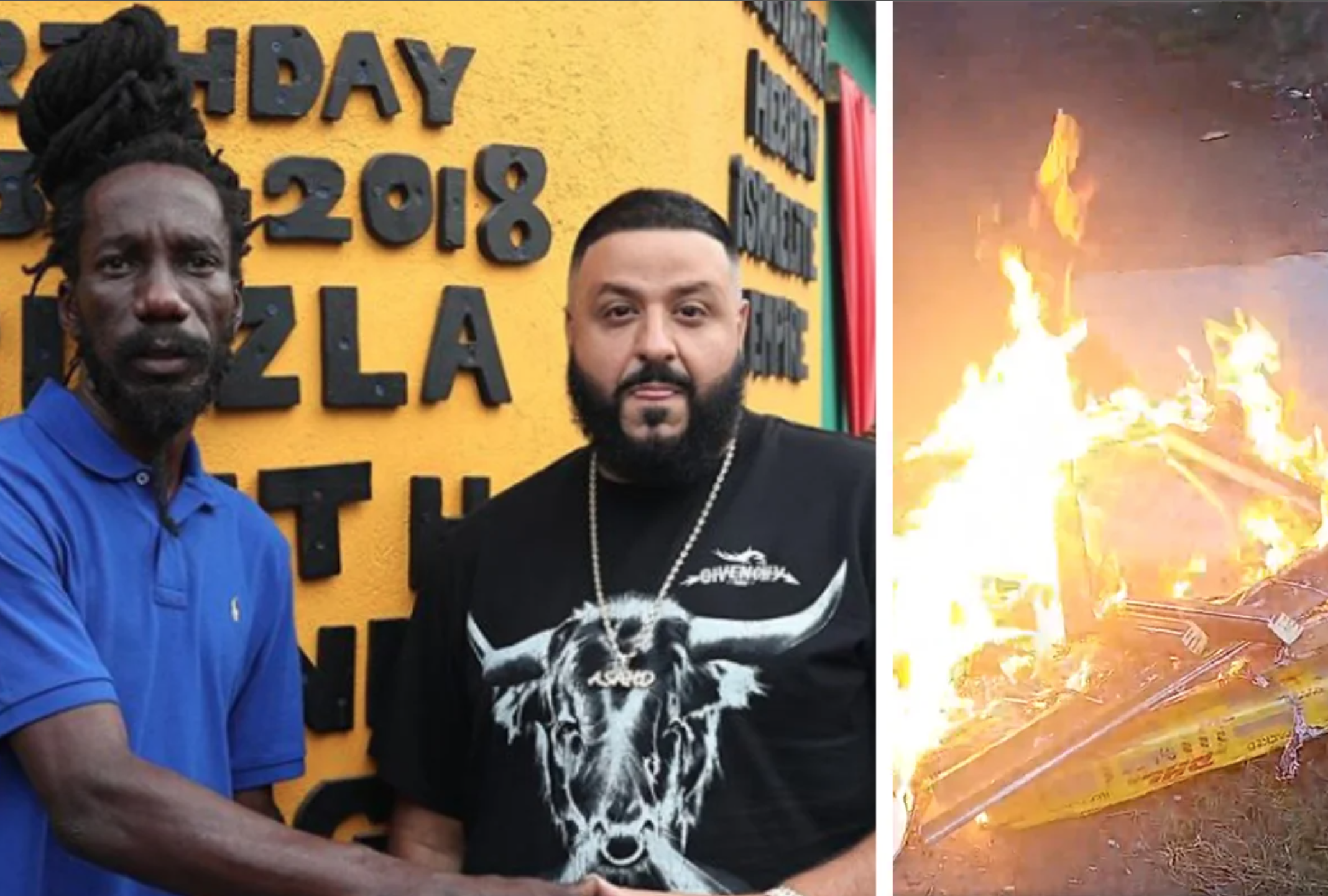 Sizzla Burns Plaques Over ‘Disrespect’ From DJ Khaled: ‘You’re Not The Best, You’re The Worst’