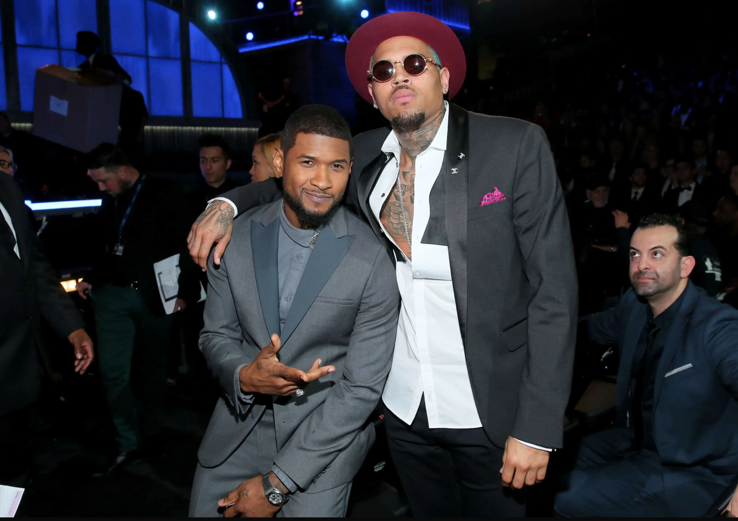 Usher And Chris Brown Performed At ‘Lovers & Friends’ Music Festival After Allegedly Fighting
