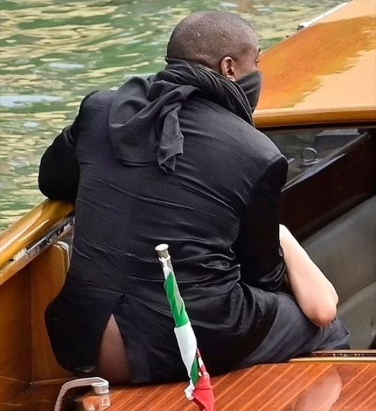 Photos: Kanye West Seen Pants Down While On Boat With Wife In Italy Receiving BJ