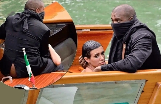 Photos Kanye West Seen Pants Down While On Boat With Wife In Italy Receiving Bj Dj Black