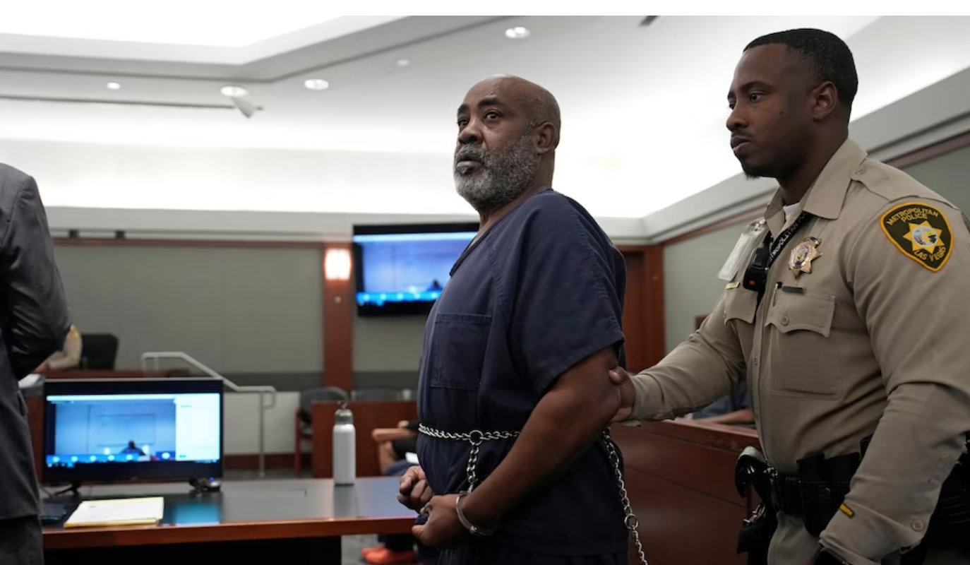 Man charged with killing Tupac Shakur in Vegas faces murder arraignment without hiring an attorney