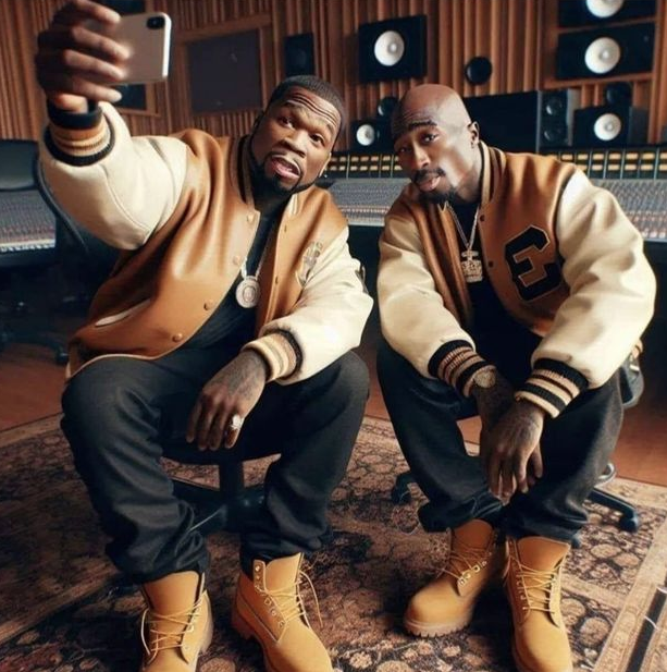 50 CENT KEEPS ON TROLLING DIDDY BY SHARING ‘SELFIE’ WITH 2PAC