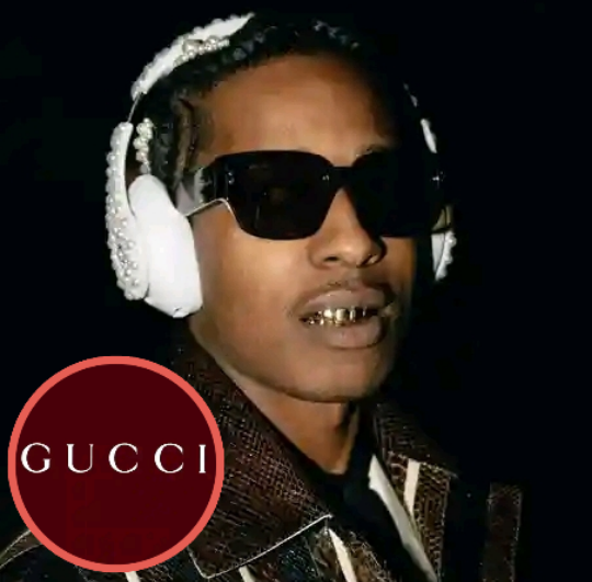 A$AP Rocky Makes Bold Fashion Statement In Gucci Fall Winter 2024 Ensemble By Sabato De Sarno
