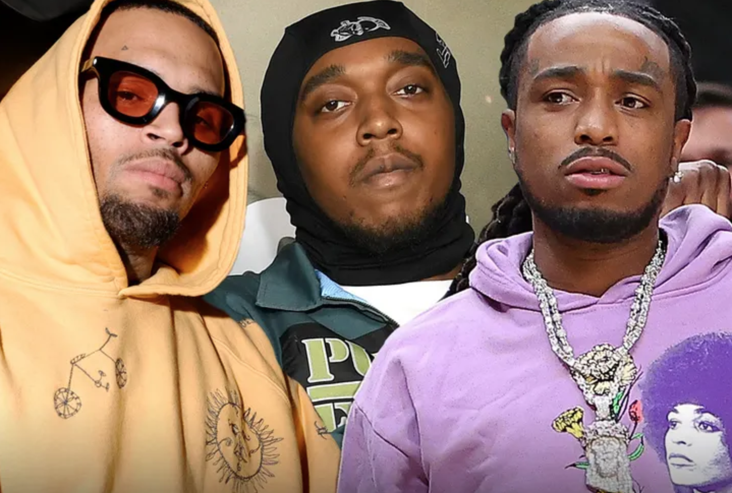 CHRIS BROWNTAKES QUAVO BEEF TO NEW LEVEL …Wish You Died Instead Of Takeoff